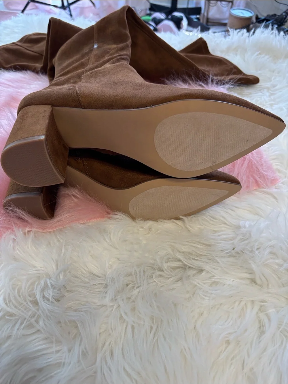 NWOT Steve Madden Shaya Thigh High Boots Sz 11